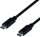 Astrotek 1m USB3.1 Type-C Male to Male Data Sync Charger with Quick Charging 20V/3A for Samsung Galaxy S22 S21 iPad Pro Air