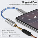 CX31993 HiFi USB DAC Type C To 3.5mm Headphone Amplifier Audio Decoder IEM AMP Mobile Phone Adapter