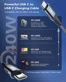 PD240W USB C To USB Type C Cable Ultra Fast Charging Cable