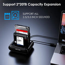 Wavlink Dual Bay External Hard Drive Docking Station