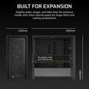 Corsair Frame 4000D RS TG Modular Mid-Tower E-ATX Case - Black