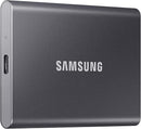 SAMSUNG SSD T7 1TB Portable External SSD, Up to USB 3.2 Gen 2, Grey