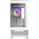 Antec CX500M ARGB Mid Tower Micro-ATX Case-White