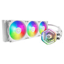 Cooler Master MasterLiquid 360 Atmos ARGB White AIO Liquid CPU Cooler