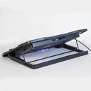 Cool Cold F4 Adjustable Height, 4 Quiet Fan, Slim Lap Top Cooler PAD