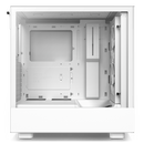 NZXT H5 Elite TG Premium Compact Mid Tower ATX Case - White