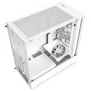 NZXT H5 Elite TG Premium Compact Mid Tower ATX Case - White