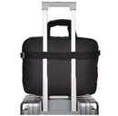 Oxhorn 10" 13.3" 14" 15.6" 16" Notebook back high-quality nylon fabric Top zip closure and padded compartment Shoulder strap nylon case Black+ Grey