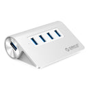 Orico Aluminum Alloy 4 Port USB3.0 HUB (Silver)