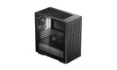Deepcool MATREXX 40 Mini-ITX / Micro-ATX Case, Tempered Glass Side Panel, Mesh Top and Front, 1x Pre-Installed Fan, Removable Drive Cage, Black