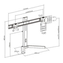 Brateck Dual Screen Classic Pro Gaming Monitor Stand Fit Most 17"- 27" Monitors, Up to 7kgp per screen