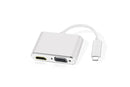 USB C to HDMI&VGA Video Adapter
