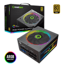GAMEMAX RGB550-Rainbow 550W Fully Modular 80+ Gold Certified with RGB Light