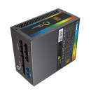 GAMEMAX RGB550-Rainbow 550W Fully Modular 80+ Gold Certified with RGB Light