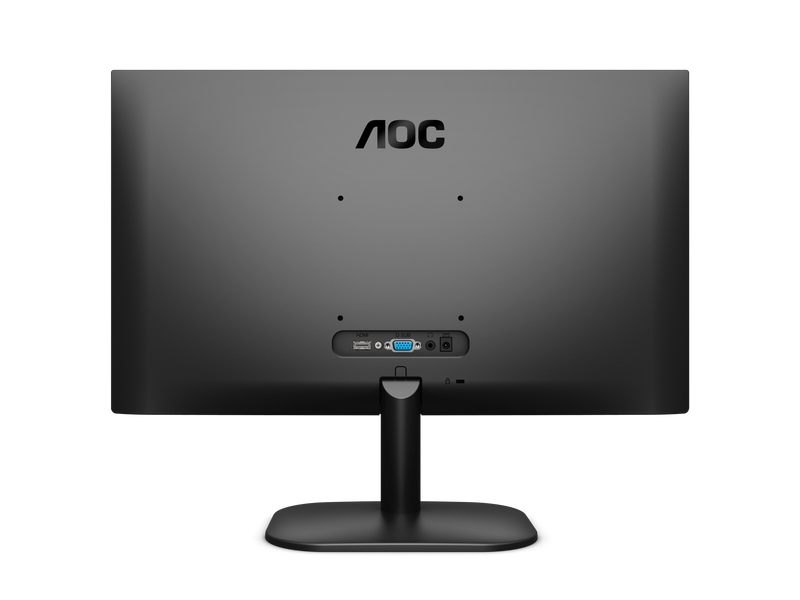 AOC 23.8" VA, Adaptive Sync 75hz, Low Blue, Flicker Free, Ultra Slim Monitor. VGA, HDMI 1.4. VESA 100 x 100mm. Office, Business, Home Monitor