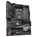 Gigabyte Z590 AORUS ELITE Intel ATX Motherboard, 4x DDR4 ~128GB, 2x PCI-e x16, 1x PCI-e x1, 3x M.2, 6x SATA, RAID 0/1/5/10, 1x USB-C, 7x USB 3.2
