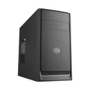 Cooler Master MaserBox E300L + Elite 500W PSU, mATX, Brushed Front Panel, Support ODD, USB3.0 x2