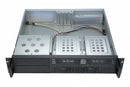 TGC Rack Mountable Server Chassis 2U 400mm Depth, 2x Ext 5.2" Bays, 2x Int 3.5" Bays, 4x Low Profile PCIE Slots, MATX MB, ATX PSU