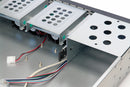 TGC Rack Mountable Server Chassis 2U 400mm Depth, 2x Ext 5.2" Bays, 2x Int 3.5" Bays, 4x Low Profile PCIE Slots, MATX MB, ATX PSU