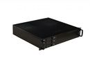 TGC Rack Mountable Server Chassis 2U 380mm Depth, 3x Ext 3.5" Bays, 2x Int 3.5" Bays, 1x Int 2.5" Bay, 4x Low Profile PCIE Slots, MATX MB, ATX PSU