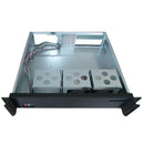 TGC Rack Mountable Server Chassis 2U 400mm Depth, 4-6x Int 3.5" Bays, 4x Low Profile PCIE Slots, MATX MB, ATX PSU