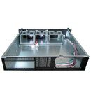 TGC Rack Mountable Server Chassis 2U 400mm Depth, 4-6x Int 3.5" Bays, 4x Low Profile PCIE Slots, MATX MB, ATX PSU