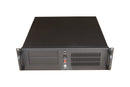 TGC Rack mountable Server Chassis 3U 450mm Depth, 2x Ext 5.25" Bays, 7x 3.5" Int Bays. 5x Full Height PCIE Slots, ATX PSU/MB
