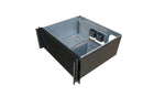 TGC Rack Mountable Server Chassis 4U 390mm Depth, 5x Int 3.5" Bays, 7x Full Height PCIE Slots, ATX PSU/MB