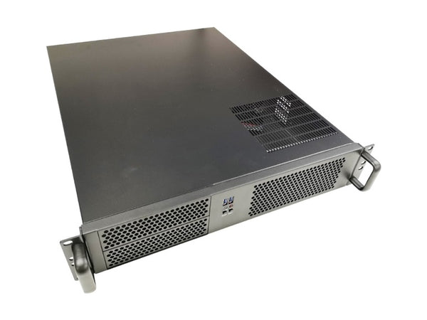 TGC Rack Mountable Server Chassis 2U 550mm Depth, 2x 5.25" Ext Bays, 6x 3.5" Int Bays, 7 x Low Profile PCIE Slots, ATX PSU/MB
