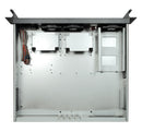 TGC Rack Mountable Server Chassis 3U 380mm Depth, 7-8x Int 3.5" Bays, 4x Full Height PCIE Slots, ATX PSU/MB