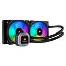 Corsair Hydro Series H100i 240mm RGB PLATINUM Liquid CPU Cooler. 5 Years Warranty. Intel 1200, 1150x, 2011, 2066, AM3, AM2, AM4, TR4, sTRX4, sTR4