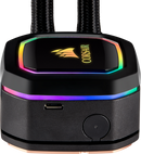 Corsair H100i 240mm RGB PRO XT Liquid CPU Cooler. 5 Years Warranty. Intel 1200, 115x, 2011/2066, AMD AM3, AM2, AM4, sTRX4, sTR4