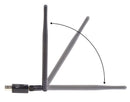 USB Wifi Adapter, 802.11n/g/b 300Mbps with External Antenna