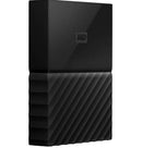 WD My Passport Portable 4TB Black 2.5' USB3.0. Built-in 256-bit AES Hardware Encryption - WDBYFT0040BBK-WESN