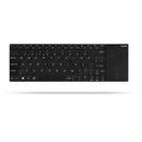 Rapoo E2710 Wireless Multi-media Touchpad Keyboard Black - Slim design, nano-reciever/ 2.4Ghz Wireless Connection (LS)