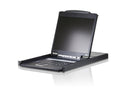 Aten 8 Port Rackmount USB-PS/2 Single Rail 19' LCD KVM Multi-platform Support