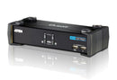 Aten 2 Port USB DVI KVMP Switch with Audio and USB 2.0 Hub - Cables Included