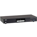 Aten 2 Port USB 3.0 4K Dual DisplayPort KVMP Switch supports up to 4096 x 2160 @ 60 HZQuad display by connection 4 DisplayPort Cables, 2 USB 3.0 Cable