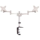 Astrotek Monitor Stand Desk Mount 43cm Arm for Dual Screens 13'-27' 8kg 15° tilt 180° swivel 360° rotate VESA 75x75 100x100 ~MAAT-LCDMOUNT-2S