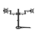 Brateck Dual Monitor Premium Articulating Aluminum Monitor Stand for 17'-32'