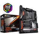 Gigabyte X299X Aorus Master ATX MB S2066 8xDDR4 4xPCIe4.0 2xM.2 RAID 5GbE LAN WiFi6 BT CrossFire SLI RGB 2xUSB-C 5xUSB3.2