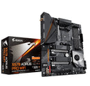 Gigabyte X570 AORUS PRO WIFI Ryzen AM4 ATX Motherboard 4xDDR4 4xPCIe4.0 2xM.2 RAID GbE LAN WIFI BT CrossFire SLI 6xSATA 2xUSB-C 9xUSB3.2