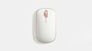AZIO RETRO CLASSIC Vintage Bluetooth & RF Wireless Mouse POSH - Genuine Trim /Dual BT+USB-RF/USB-C Charge/Long Battery Life/Windows/MacOS