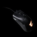Gigabyte AORUS M3 Optical Gaming Mouse USB Wired 6400 dpi 12500 fps 50g 3D Scroll 20 million click Matte Black RGB Fusion On-the-fly DPI Adjustment