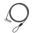 Targus DEFCON® T-Lock Serialized Combo Cable Lock Single Pack of PA410S-25 - Black