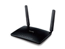 TP-Link Archer MR400 AC1350 1350Mbps Wireless Dual Band 3G/4G LTE Router 450Mbps@2.4GHz 867Mbps@5GHz 3x100Mbps LAN WAN SIM Card Slot 2xAntennas