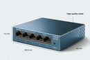 TP-Link LS105G 5-Port 10/100/1000Mbps Desktop Switch