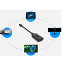 4K Mini DisplayPort to HDMI Active Adapter, Supports VGA, SVGA, XGA, SXGA, UXGA, 1080p and resolutions up to 4K UHD, Supports AMD Eyefinity