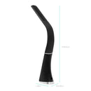 mbeat® actiVIVA LED Desk Lamp with clock and calendar - Large LED Screen Display Clock/Calender/Temperature Information/3 Brightness Settings