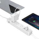 Orico 3 AC Outlets and 4 USB Charging Ports Power Strip